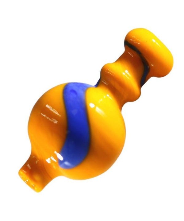 Carb Cap Blue & Orange by Royale Glass