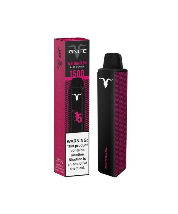 Ignite V15 Watermelon Tobacco Free Nicotine Dispos...