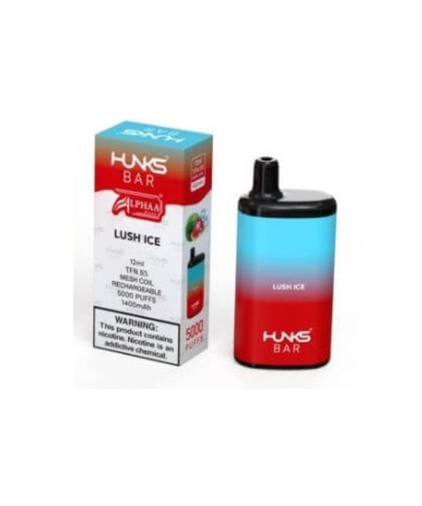 Hunks Bar Tobacco Free Nicotine Disposable Vape Pen