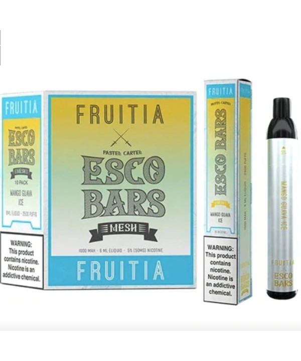 Esco Bars Fruitia Tobacco Free Nicotine Disposable Vape Pen