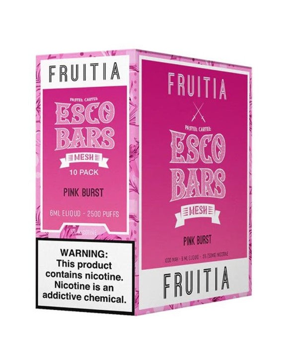 Esco Bars Fruitia Tobacco Free Nicotine Disposable Vape Pen