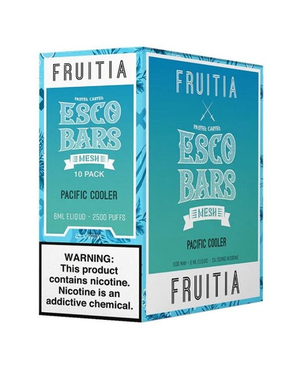 Esco Bars Fruitia Tobacco Free Nicotine Disposable Vape Pen