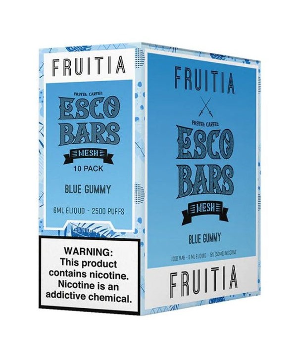 Esco Bars Fruitia Tobacco Free Nicotine Disposable Vape Pen