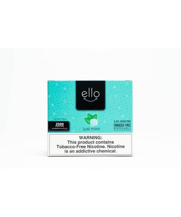 BLVK Ello Tobacco Free Nicotine Disposable Vape Pe...