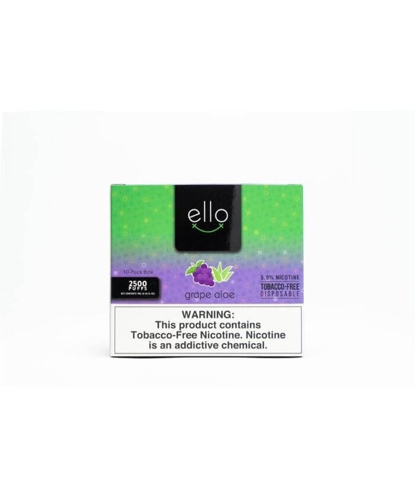 BLVK Ello Tobacco Free Nicotine Disposable Vape Pen