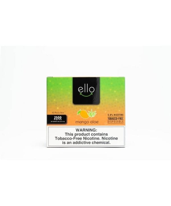 BLVK Ello Tobacco Free Nicotine Disposable Vape Pen