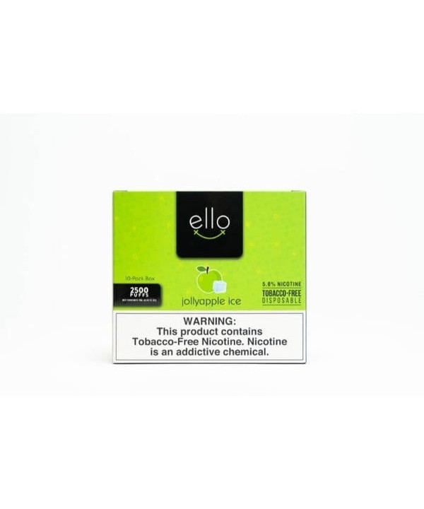 BLVK Ello Tobacco Free Nicotine Disposable Vape Pen