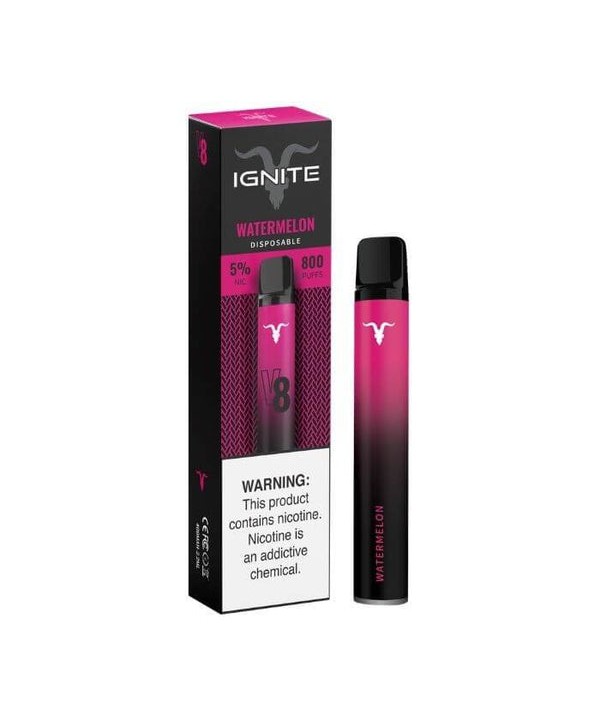 Ignite V8 Watermelon Tobacco Free Nicotine Disposa...