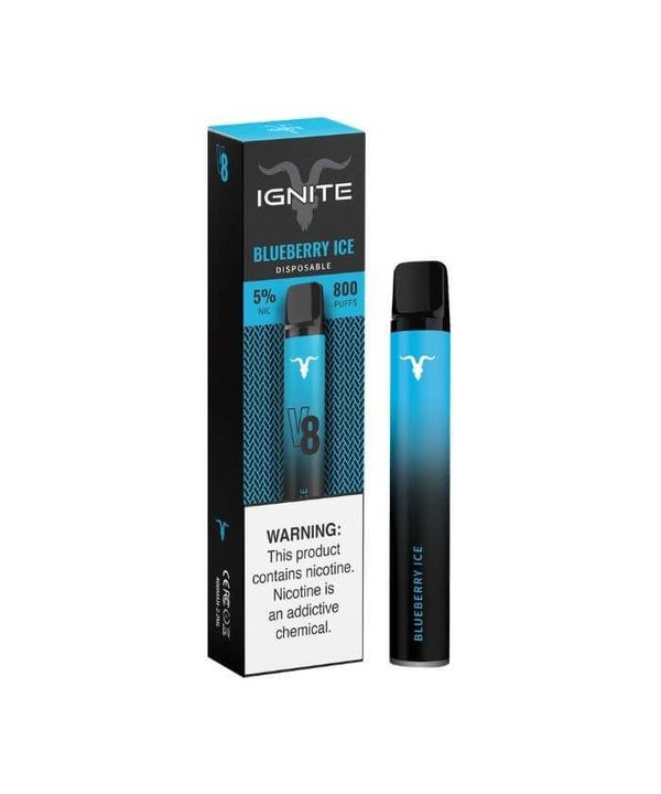 Ignite V8 Blueberry Ice Tobacco Free Nicotine Disp...