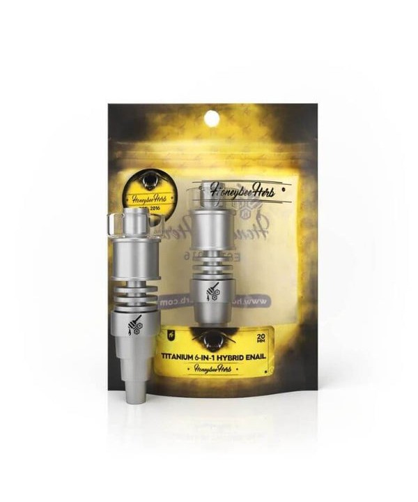 Titanium 6-In-1 Hybrid Enail by Honeybee Herb